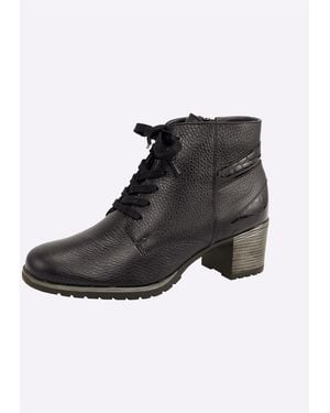 heine Schnürstiefelette - Schwarz