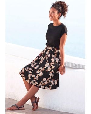 Lascana Jerseykleid - Weiß