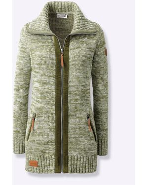 WITT Longstrickjacke - Grün