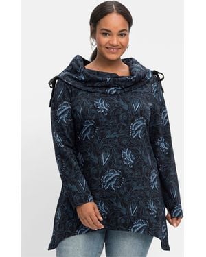 Sheego Sweatshirt - Blau