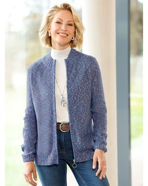 Sieh an! Strickjacke - Blau