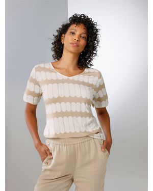 CREATION L PREMIUM Kurzarmshirt - Mehrfarbig
