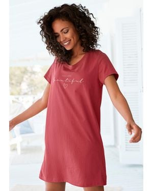 Vivance Dreams Bigshirt - Rot