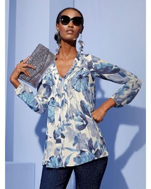 WITT Druckbluse - Blau