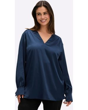 Sheego Tunika - Blau