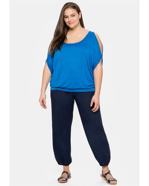 Sheego Schlupfhose - Blau