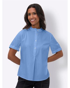 heine Stretchbluse - Blau