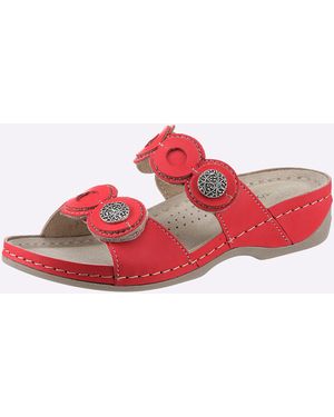 Waldläufer Pantolette - Rot