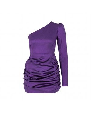 Irmak Su Guclu Rhine Dress - Purple