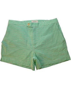 Pier Sicilia Luchino Seersucker - Green