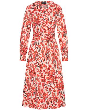 Marianna Déri Sea Buckthorn Wrap Dress - Red