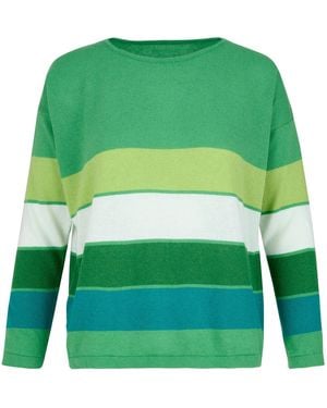 At Last Cashmere Mix Jumper - Green