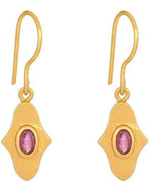 Opium Jewels Birthstone Hamsa Drops - Metallic