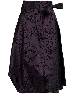 Bianca Popp Wrapped Skirt - Blue