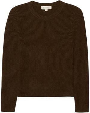 Ellsworth & Ivey Quinn Fisherman Jumper - Brown