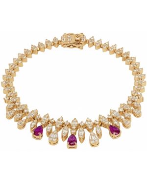 LÁTELITA London Duchess Ruby Tennis Bracelet - Metallic