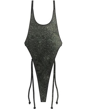 Minimale Animale Pietra One Piece Swimsuit - Black