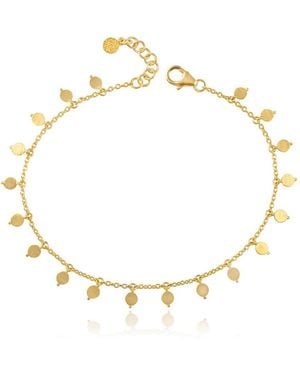 Moon London Multi Disk Bracelet - Metallic
