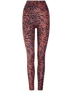 Lula-Ru High Rise Legging - Red
