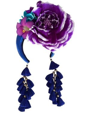Julia Clancey Violeta Electric Flower Band - Purple
