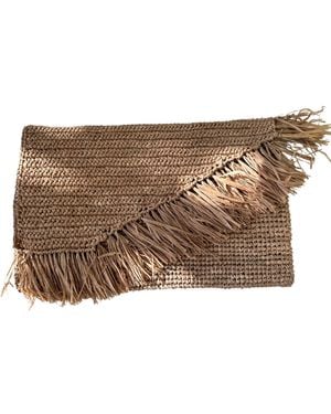 Zanatany Concepts Frousse Pouch- Caramel - Brown