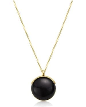 Ormiro Shungite Emf Protection Necklace - Metallic