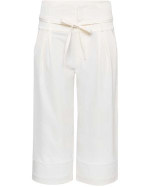 SÉLONE Alma Cuffed Pants - White