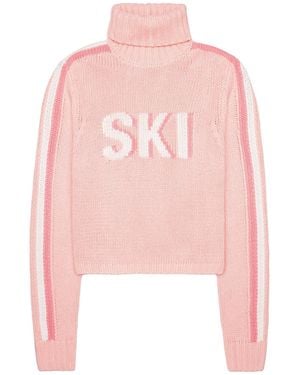 Ellsworth & Ivey Jade Turtleneck Jumper - Pink