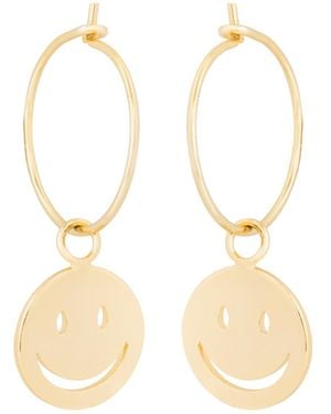 C.J.M Smile Hoops - Metallic
