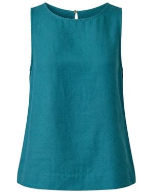 Oh!Zuza Echo Viscose Top Wide Straps - Blue