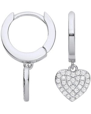 Mejoma Sweet Serenade Sterling Hoop Earrings - Metallic