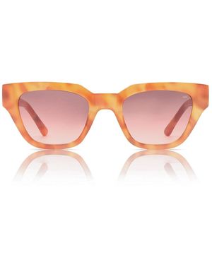 A.Kjærbede Kaws Sunglasses Burnt Amber - Pink