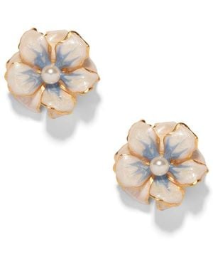 The Pink Reef Small Double Floral - Metallic