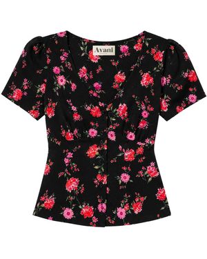 AVANI Apparel Blouse Althéa - Black