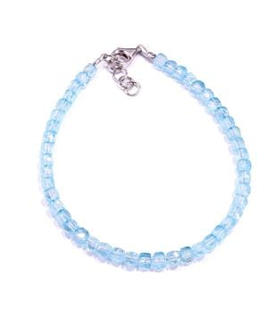Mineralgems•Studio Aquamarine Bracelet - Blue