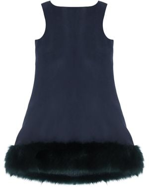 28Natelier The Frosty Dress - Blue