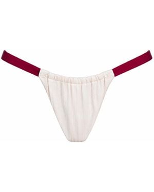 Belletage Swimwear The Sorbetta Bikini Bottom - Red