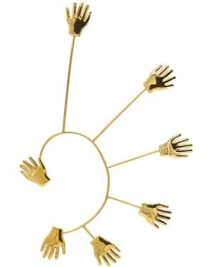Sophie Simone Designs Earcuff Muchas Manos - White