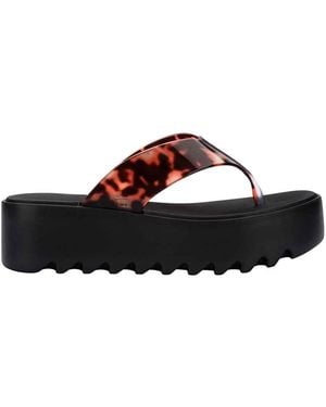 Melissa Thong Platform - Brown