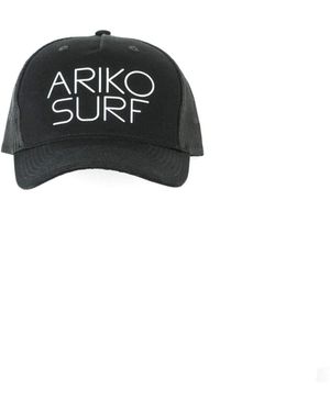 Ariko Surf Trucker Hat Classic Logo - Black