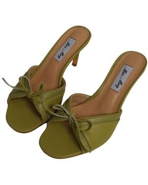Miss May the Brand Mary Jane Shoes - Green
