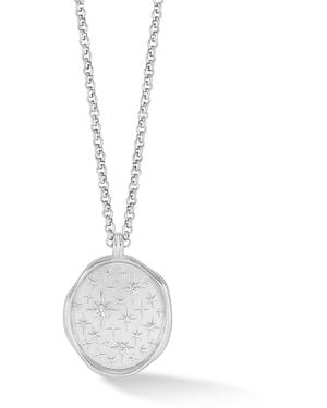Dower & Hall Starry Sky Talisman Necklace - White