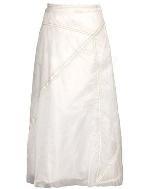 Deborah Lindquist Eco Lifestyle Hanna Midi Parachute Skirt - White