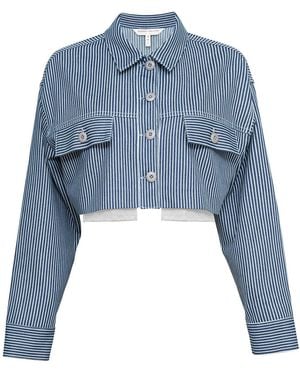 Audrey Vallens Denim Affair Jacket - Blue