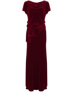 Pretty Eccentric Agatha Maxi Dress - Red