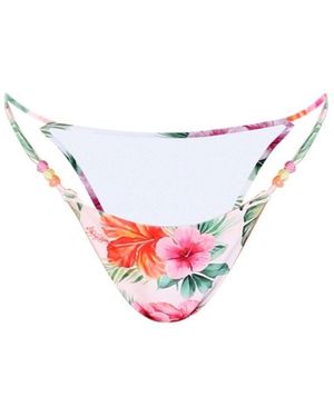 Belletage Swimwear The Pau Bikini Bottom - White