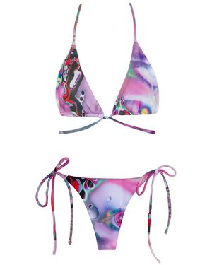 Paloma Lira Three Way Punk Kiss Jan - Purple