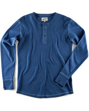 &SONS Trading Co The New Elder Henley Shirt - Blue