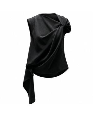 Lendrop Studios Laurent Twisted Top - Black