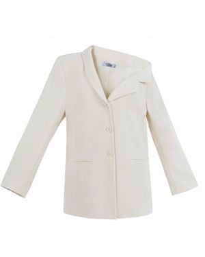 The Ethos Studio Lyra Blazer - White